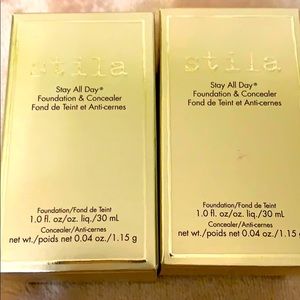 Stila stay all day foundation and concealer